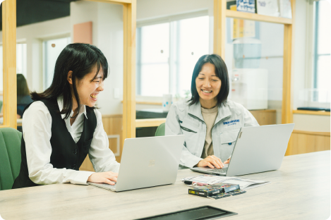 社員の写真